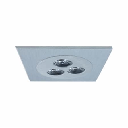 Jesco Fixed 3-Light LED Slim Disk.- Brushed Aluminum PK712LED3865BA